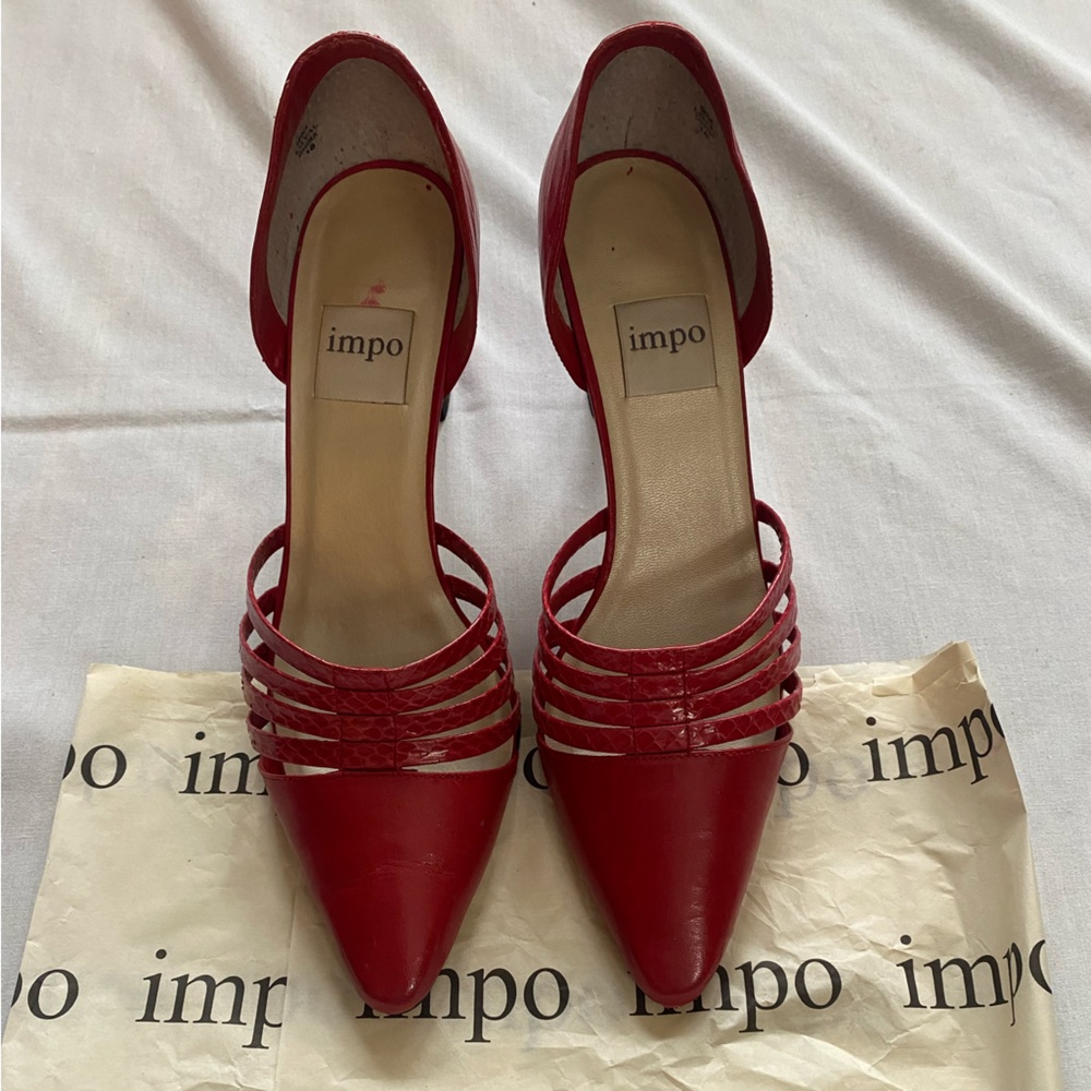 IMPO RED HEELS